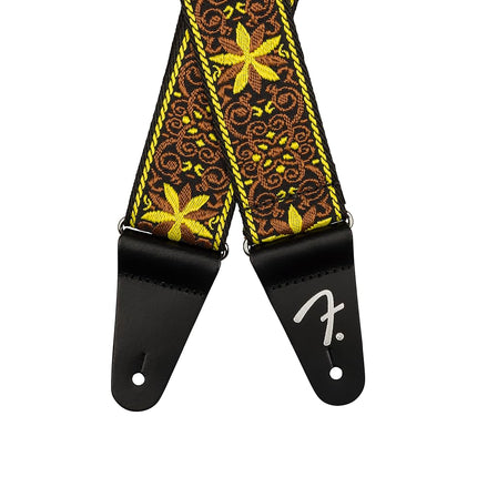 Fender Pasadena Woven Guitar Strap - Yellow Wallflower