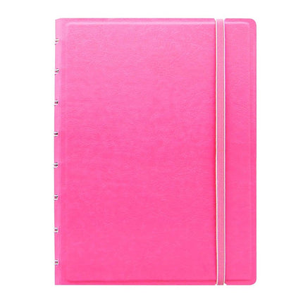 Filofax Refillable Notebook, A5 Size, Classic Pastels Collection, Dotted Paper, 8.25" x 5.75", Rose (B115080U)