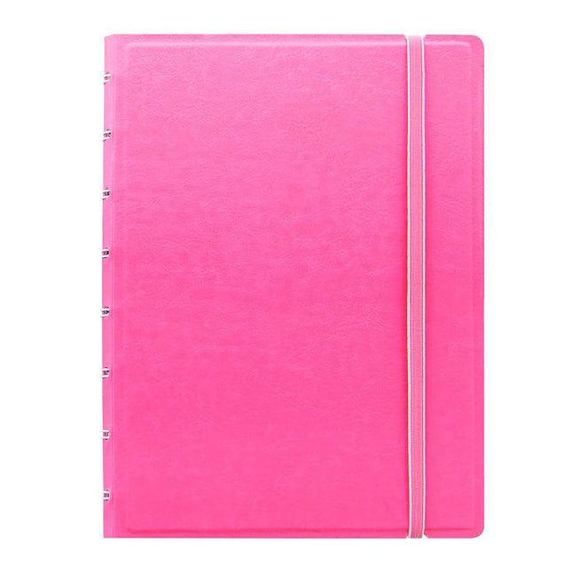 Filofax Refillable Notebook, A5 Size, Classic Pastels Collection, Dotted Paper, 8.25" x 5.75", Rose (B115080U)