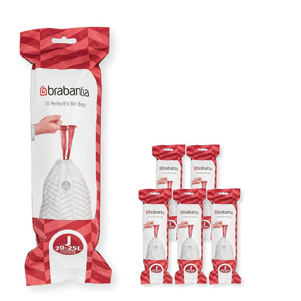 Brabantia 138362 PerfectFit Bin Liners Multipack (