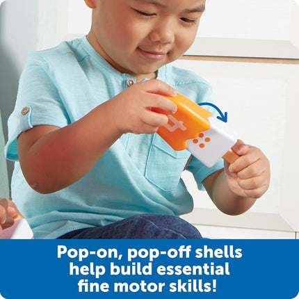 Learning Resources Smart Snacks Number Pops, Ages 2+, Set of 10, Early Maths Toy for Counting, Number and Colour Recognition Skills