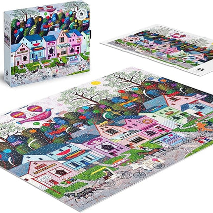 Buffalo Games - Silver Select - Charles Wysocki - Confection Street - 1000 Piece Jigsaw Puzzle