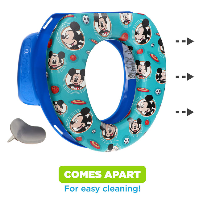 Disney Mickey Mouse"Happy Days" Soft Potty Seat - Potty Training Seat