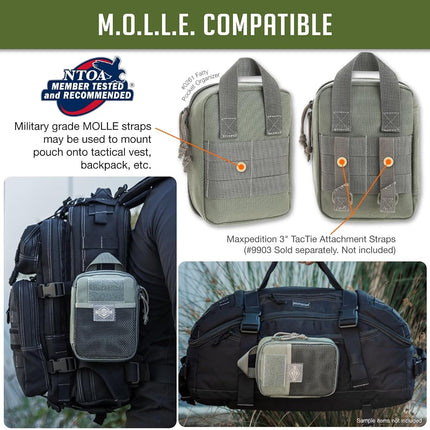 Maxpedition Medium Fatty Pocket Organizer (Foliage Green)