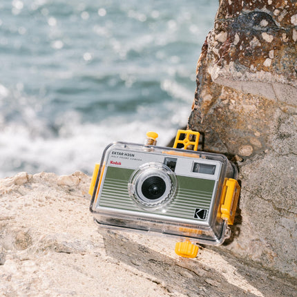 Estuche impermeable para cámara de película de medio cuadro KODAK EKTAR H35N y H35 - Reutilizable, duradero, 5 m bajo el agua, fácil de usar, ideal para viajes (la cámara, la película y la batería AAA no están incluidas)