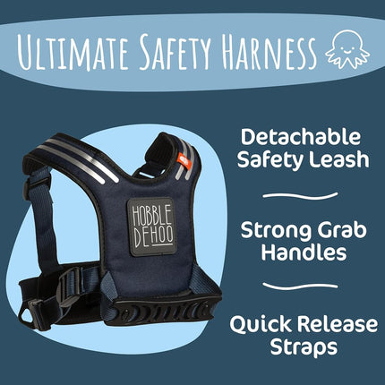 Blue Hobbledehoo Child Harness Safety For Kids Toddlers Aged 2-7 Walking Supporting SEN Special Needs Leash