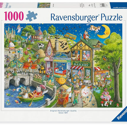 Ravensburger Mother Gooseville 1000 Piece Jigsaw Puzzle for Adults and Kids Age 12 Years Up