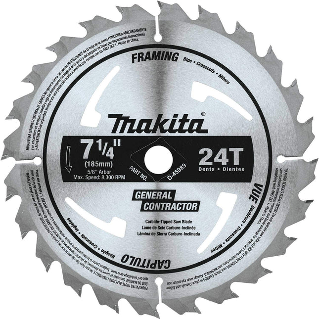 Makita D-45989-10 7-1/4-Inch Circular Saw Blade, 10-Pack