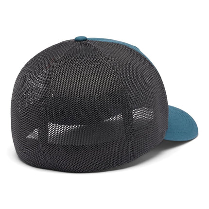 Columbia Sportswear PFG Mesh Ballcap, Everblue/Shark/Tree Flag, XXL