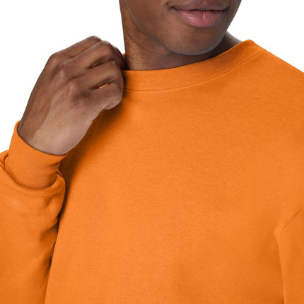 Hanes Mens P160 Sweatshirt, Safety Orange, S UK