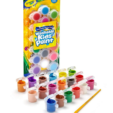 CRAYOLA 18ct Washable Kids Paint Pots