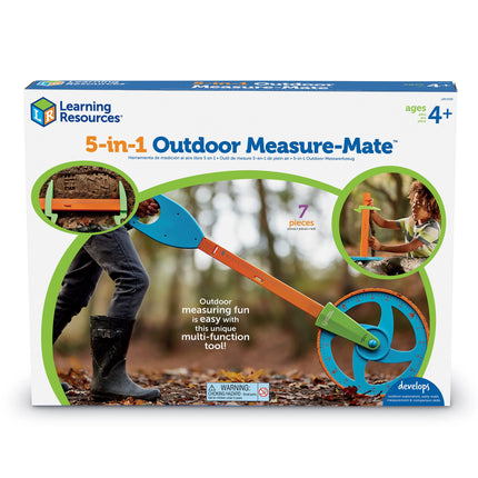 Learning Resources 5-in-1 Outdoor Measure-Mate, Ages 4+