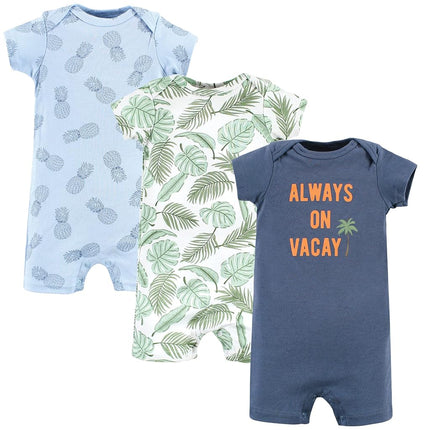Grenouillères en coton unisexe Hudson Baby, Vacay, 12-18 mois