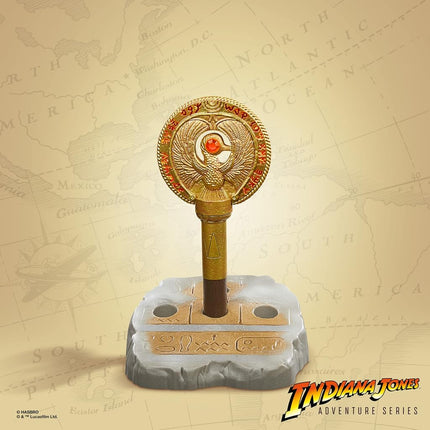 Hasbro Indiana Jones and the Raiders of Lost Ark Adventure Series Staff Ra Headpiece, Light FX, Costume, F8033, Multicolor