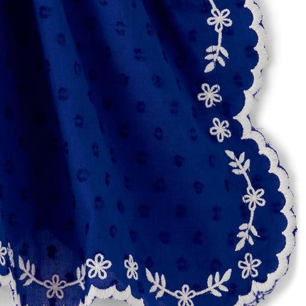 Gymboree - Camisola de manga corta para niña y niña pequeña, diseño de Narrows azul marino, 3T