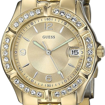 GUESS Women Analog Quartz Watch with Stainless Ste