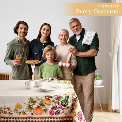Maison d' Hermine Table Cloth Rectangle Table Reusable 100% Cotton 60"x108"