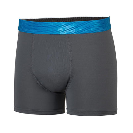 Hanes Boxer Caleçon Garçon Performance Tween, Paquet de 6, Tissu Extensible en Maille X-Temp, Noir/Gris - Paquet de 6, Petit