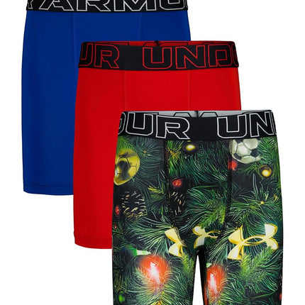 Under Armour Boys' Boxer Shorts, royal, M