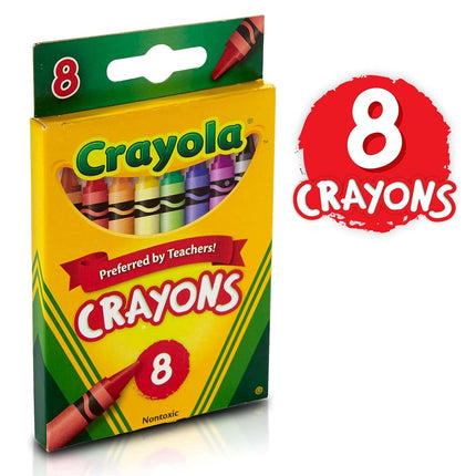 Crayola Classic Color Pack Crayons, 8 Colors/Box
