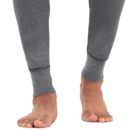 Fruit of the Loom Men's Recycled Premium Waffle Thermal Underwear Long Johns Bottom (1, 2, 3, and 4 Packs) Pajama, Greystone Heather, 5X-Large