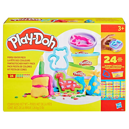 Play-Doh Party Favour Pack of 24 Cans with Cutters
