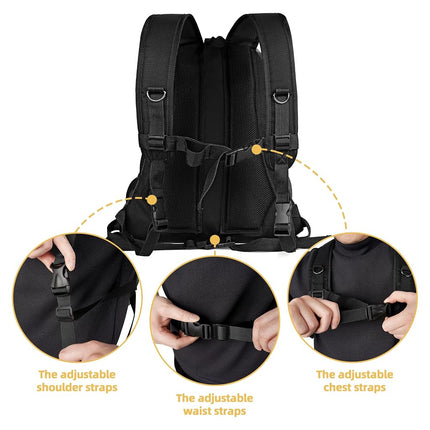 WOYYHO Pet Dog Carrier Backpack, Ventilated Small Dog Front Backpack