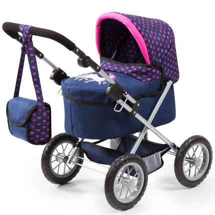 Bayer Design Dolls pram Trendy with bag, height-ad