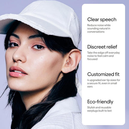 Loop Engage 2 Ear Plugs - Everyday Noise Relief with Clear Speech