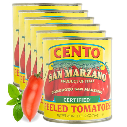 Cento Certified San Marzano Whole Peeled Plum Toma
