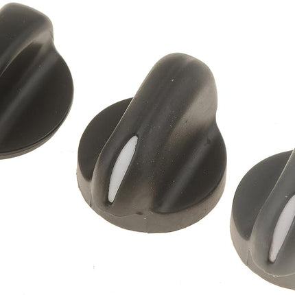Dorman 76882 Temperature Control Knob Assortment Compatible with Select Buick/Geo/Pontiac Models, 3 Piece