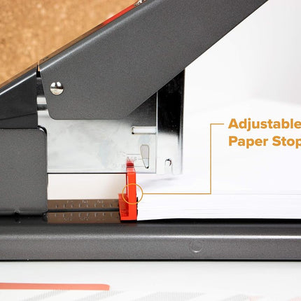 Bostitch Antimicrobial 215 Sheet Extra Heavy Duty Stapler, Black (00540)