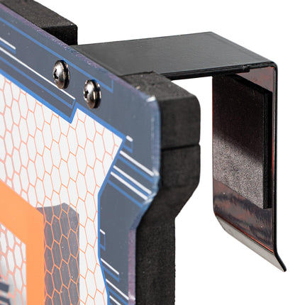 NERF Over the Door Mini Basketball Hoop Set - Pro Hoop Mini Hoop Set with NERF Foam Basketball - Steel Rim Great for Dunking - Perfect Bedroom + Office Accessory Hoop