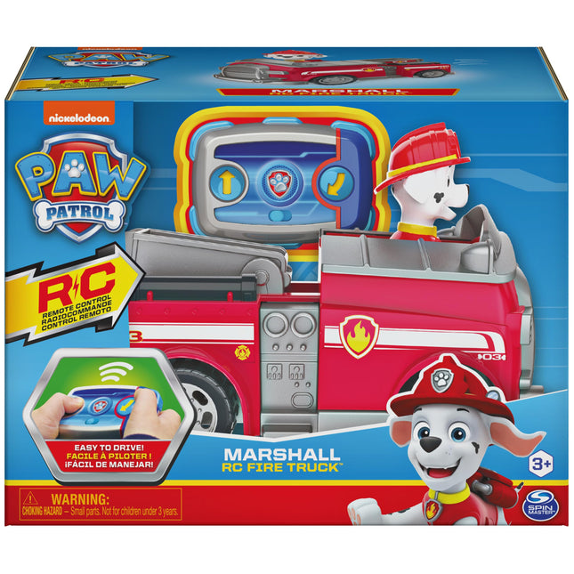 Paw Patrol, Chase Remote Control Police Cruiser with 2-Way Steering, for Kids Aged 3 and Up