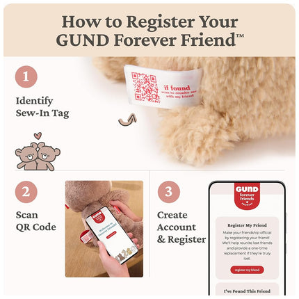 GUND Plush 14in 4everFriends Muttsy Dog