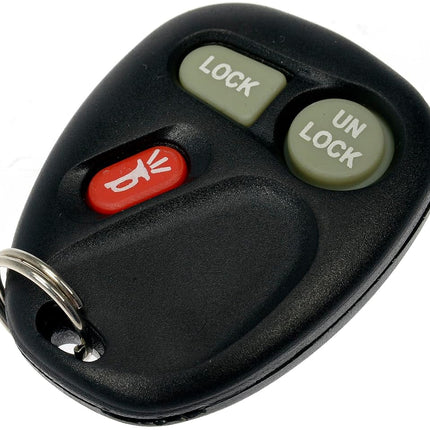 Dorman 13733 Keyless Entry Remote 3 Button Compatible with Select Models, Black