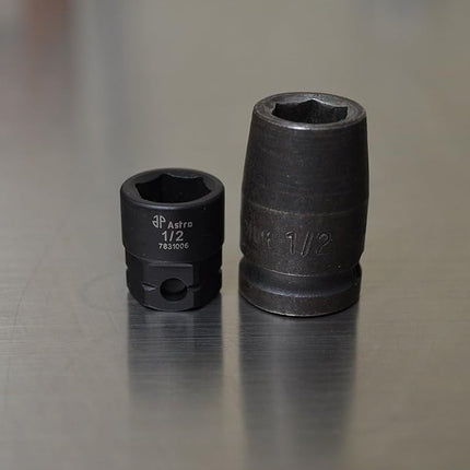 Astro Pnematic - 10Pc 3/8" Drive Low Profile Nano Impact Sockets - SAE (Model: 78310)