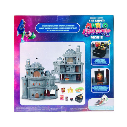 The Super Mario Galaxy Movie Bowser Castle Playset with 4cm Figure