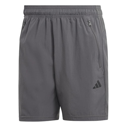 adidas Mens Train Essentials Woven Shorts, Grey/Bl