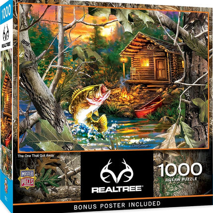 MasterPieces 1000 Piece Jigsaw Puzzle For Adults, Family, Or Youth - The One That Got Away - 19.25"x26.75"