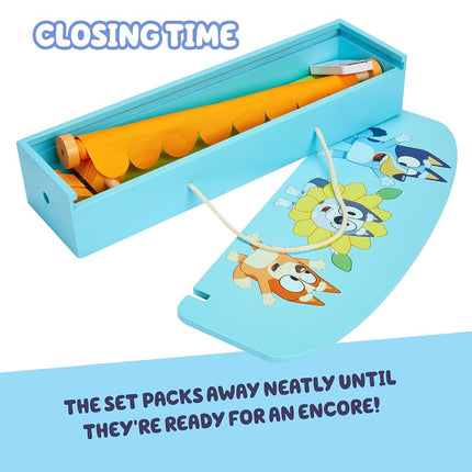 Bluey 8th Wonder Wooden Puppet Theater