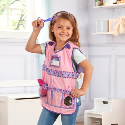 Melissa & Doug — Set de disfraz de peluquera (empaque ecológico)