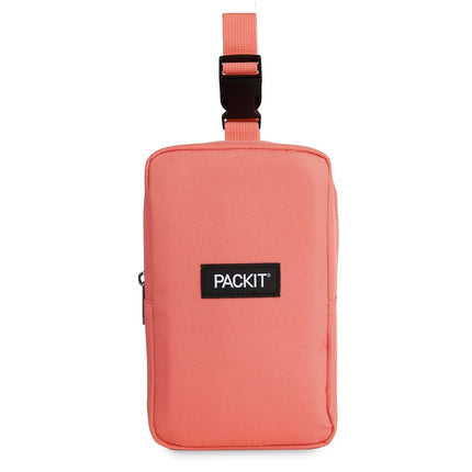 PackIt® Freezable Upright Snack Box, Papaya, Built