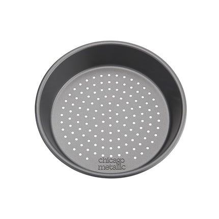 Chicago Metallic 26704 Perforated Deep Dish Pizza Pan Set, Grey