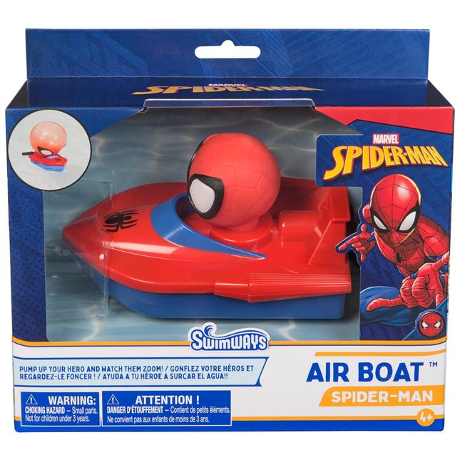 Swimways Marvel Spidey Air Boat, Pool Accessories 