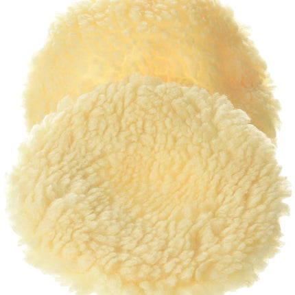 WEN 6010A45 Wool Polishing Bonnets (2 Pack), 6"