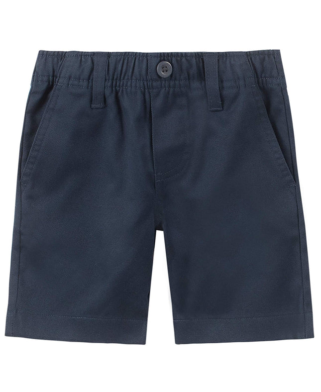 Nautica Boys' School Uniform Flat Front Twill Shor