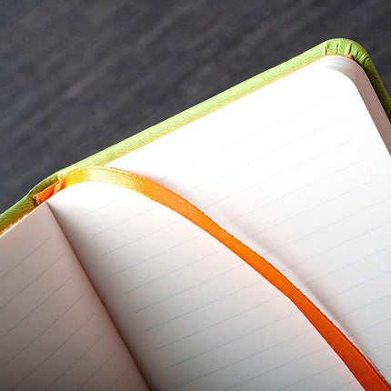 RHODIA 117552C - Black Soft Notebook - 19x25 cm - Dot Dot - 160 pages - Ivory Clairefontaine Paper 90 g/m - Bookmark, Elastic Closure - Faux Leather Cover - Rhodiarama Collection