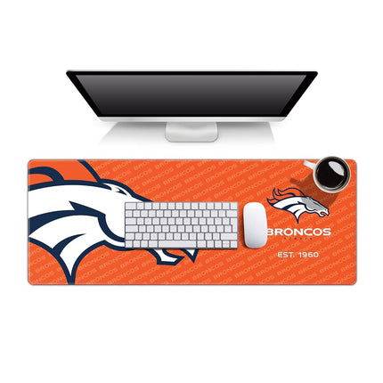 YouTheFan NFL Denver Broncos Logo Series Desk Pad 