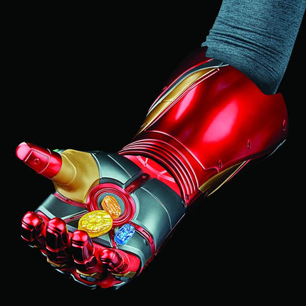 Avengers Marvel Legends Series Iron Man Nano Gauntlet Articulated Electronic Fist with Lights and Authentic Movie Sounds and Removable Infinity Stones